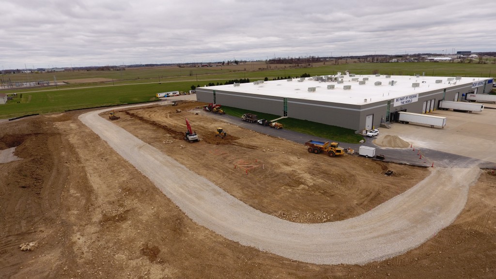 5-2-22: Expansion footprint (facing northwest)