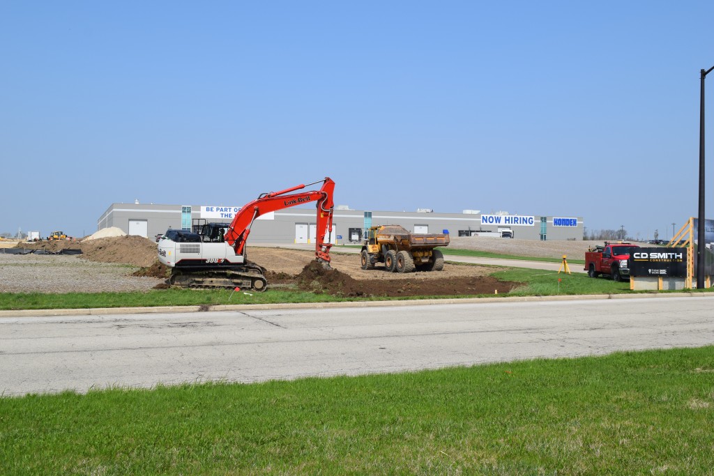5-10-22 Swale excavation