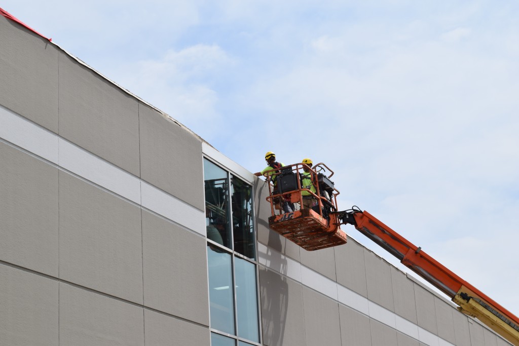 7-7-22: Prepping the existing south wall panels for relocation