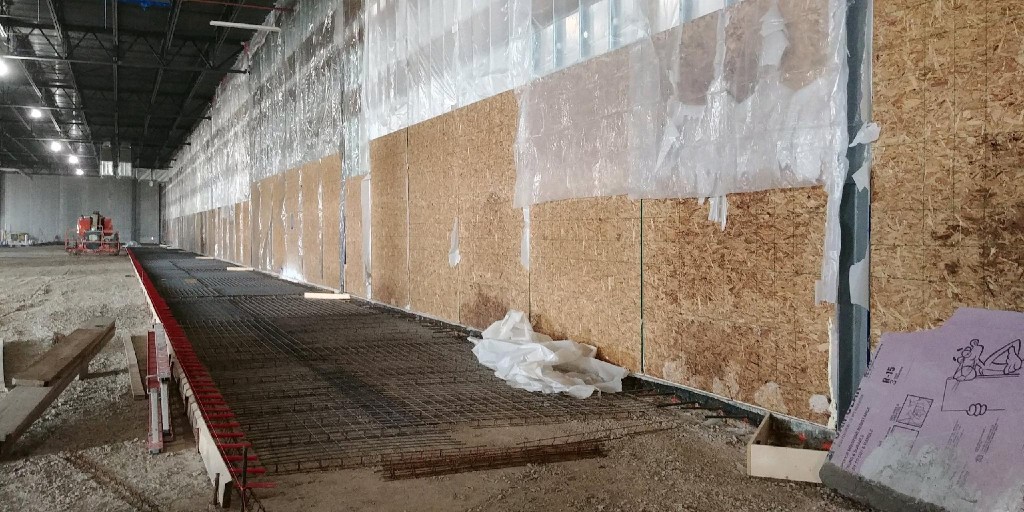 9-13-22: Rebar for new flooring