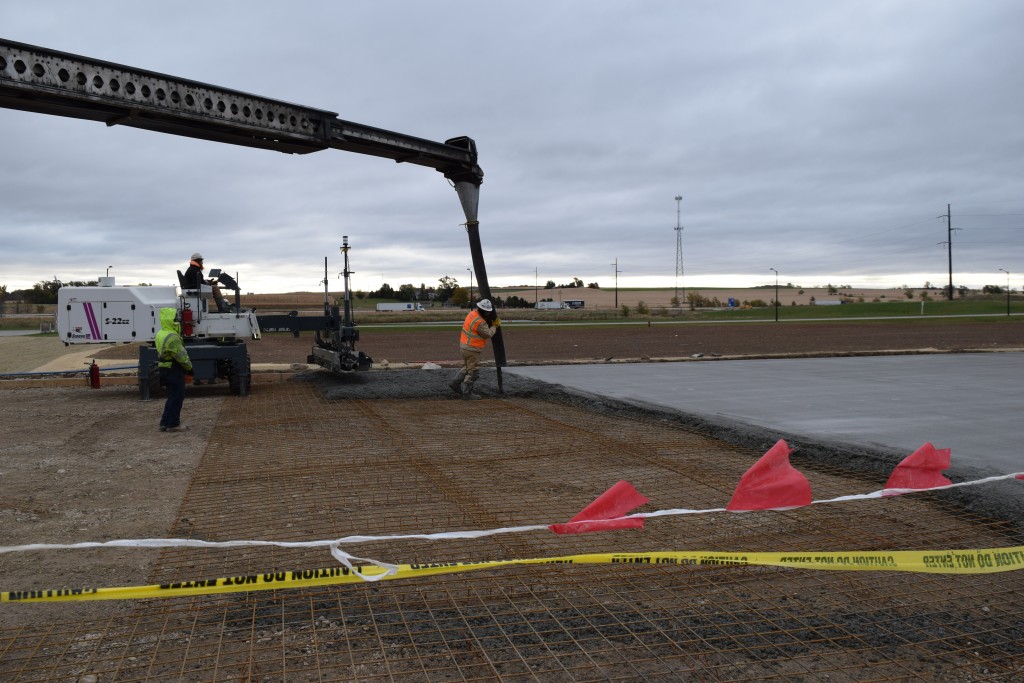 10-18-22: Final exterior concrete pour