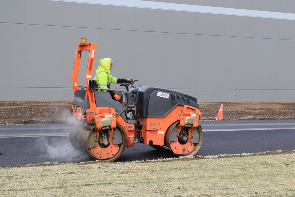 11-14-22: Asphalt leveling