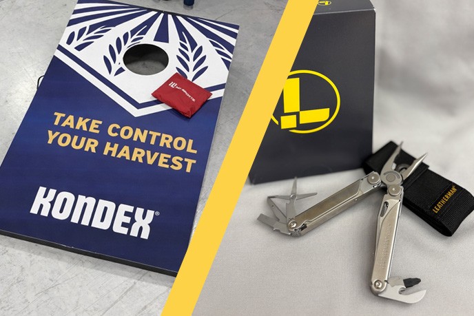 bean bag toss game and prize