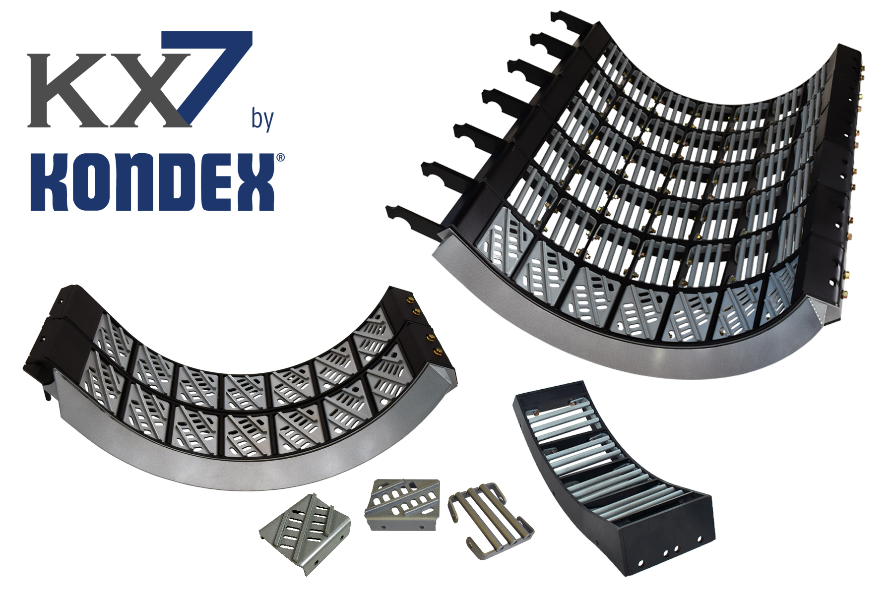 Concaves with KX7 by Kondex logo