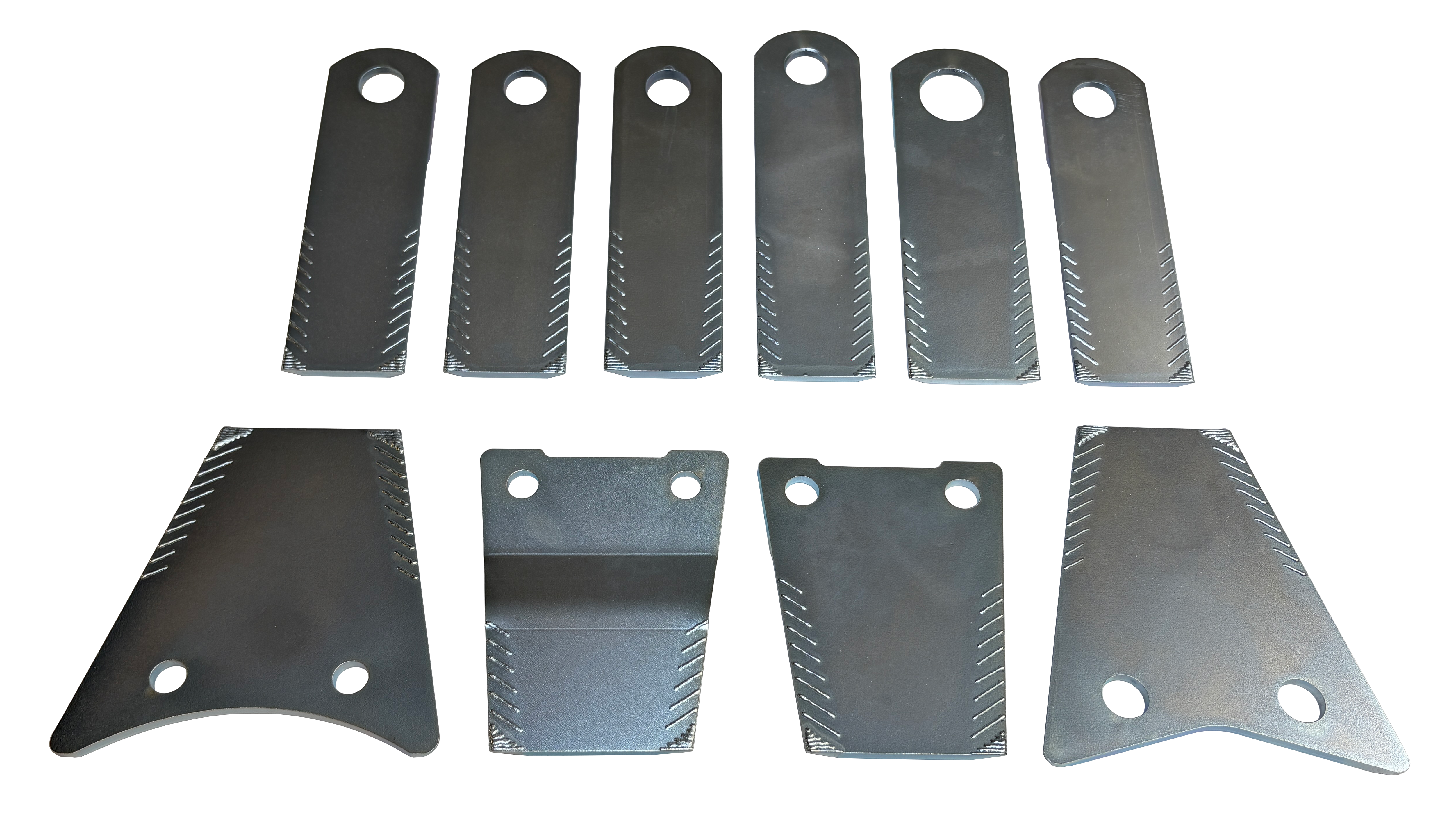 Straw Claw chopper blades for various model combines