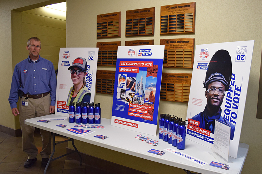 Kondex Supports Equipped to Vote Campaign Kondex